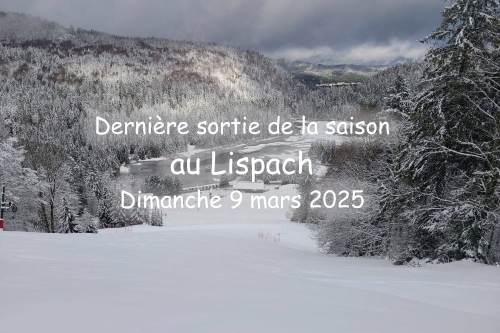 Sortie au  Lispach Dimanche 9 mars